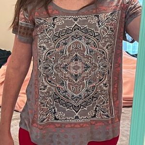 Lucky brand short sleeve T-shirt, size 1X